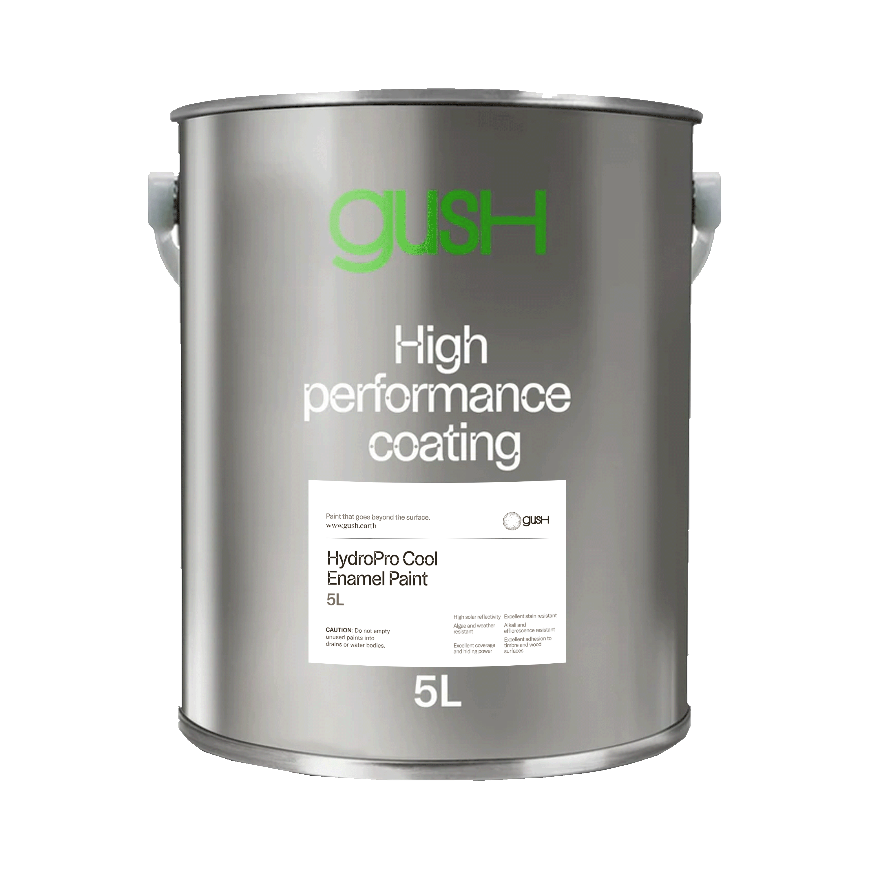 Gush Enamel product tin — wellness paint range by Pico X Health Technology Singapore