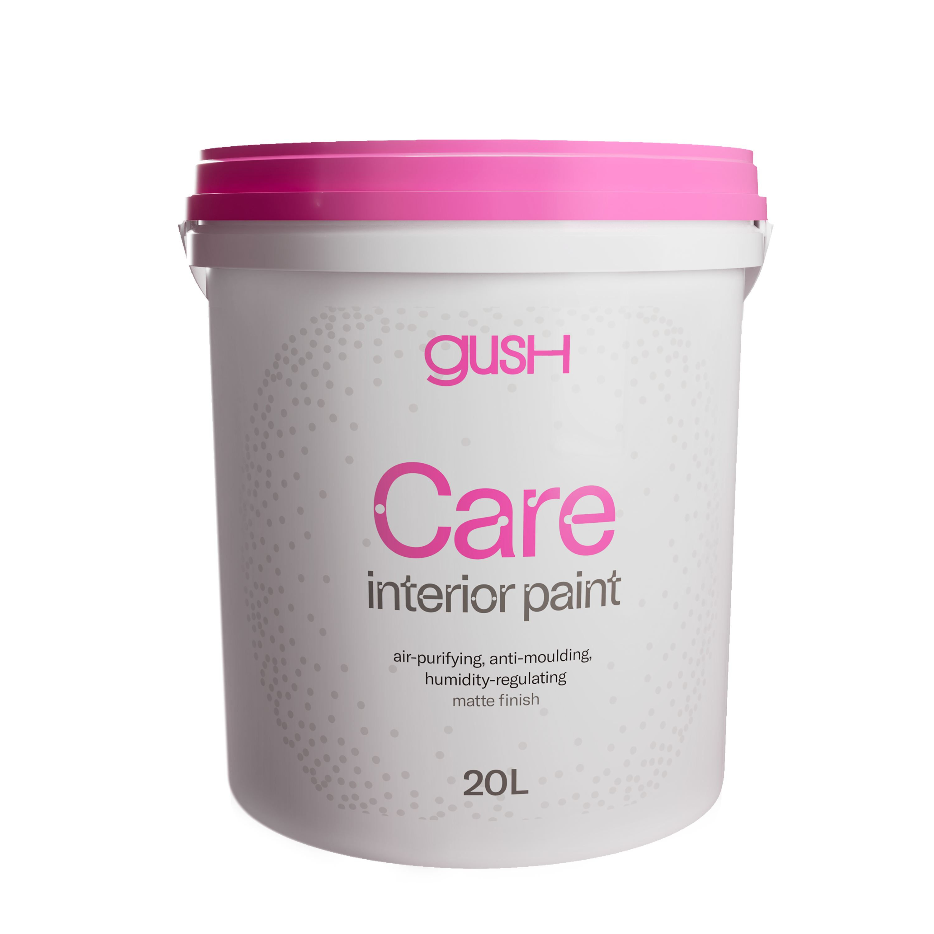 Gush Care product tin — wellness paint range by Pico X Health Technology Singapore